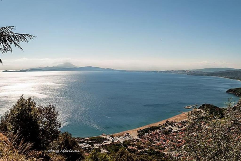 Cosy House Stratoni Chalkidiki 300M From Beach Bagian luar foto